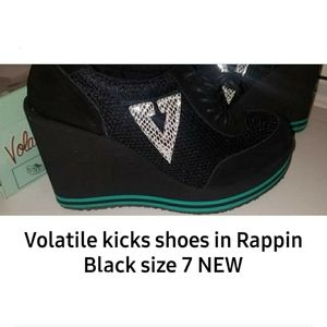 Volatile kicks shoes in "Rappin Black"
